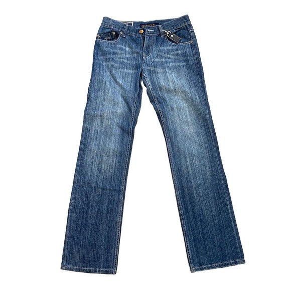 ROCK & REPUBLIC NWT Men's  Taylor Boot Cut Jeans - Embellished Back Pockets  W30 - Picture 2 of 16